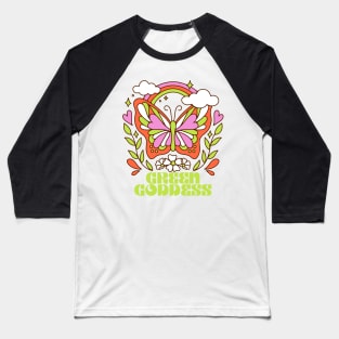 Green Goddess Baseball T-Shirt